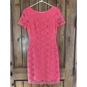 Eliza J Coral Dress